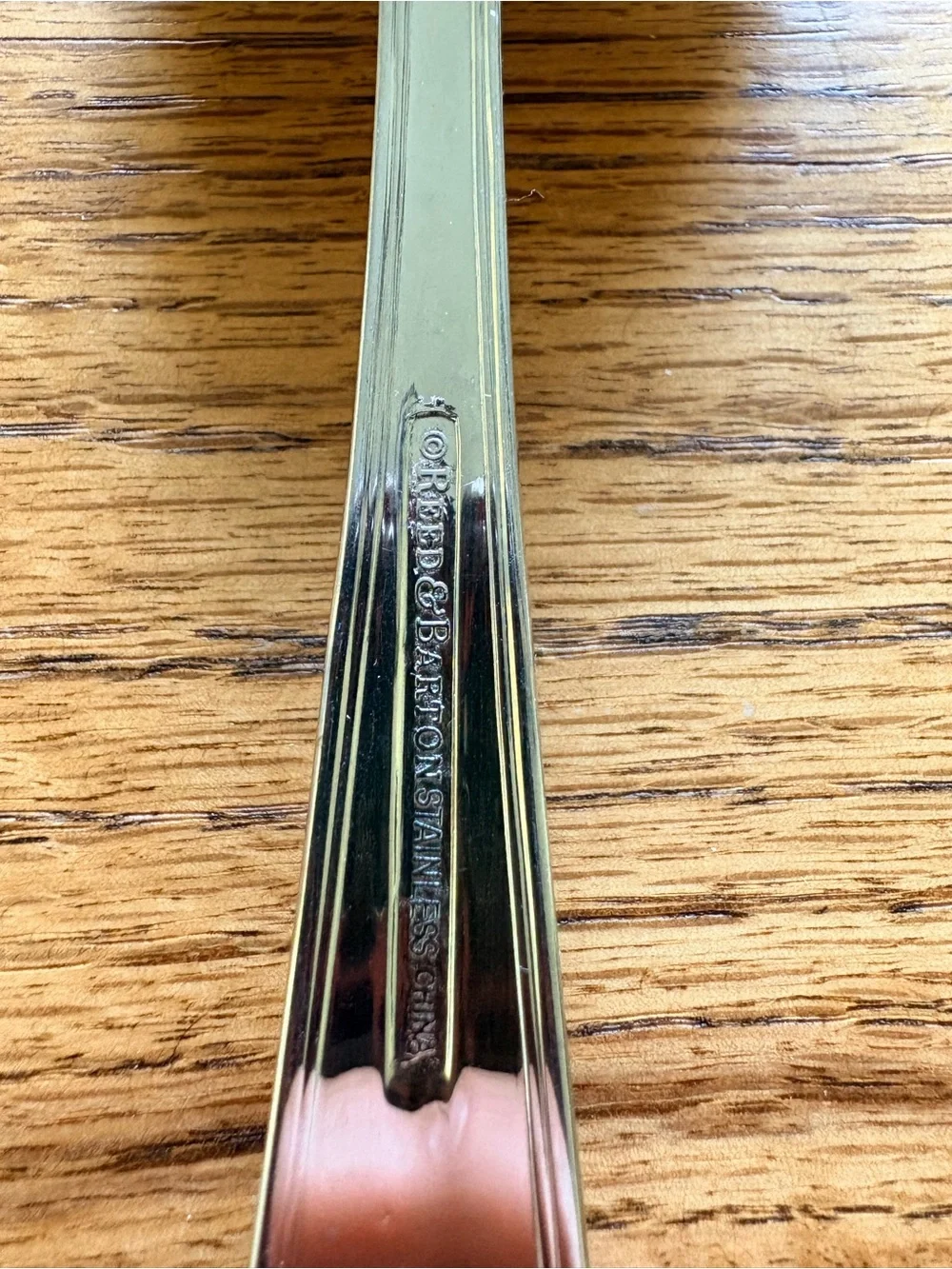Reed & Barton Stainless Steel Serving Ladle